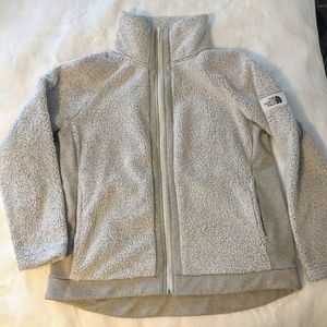North face fleece zip up